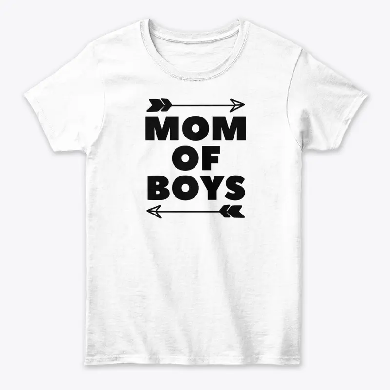 Mom Of Boys Tshirt